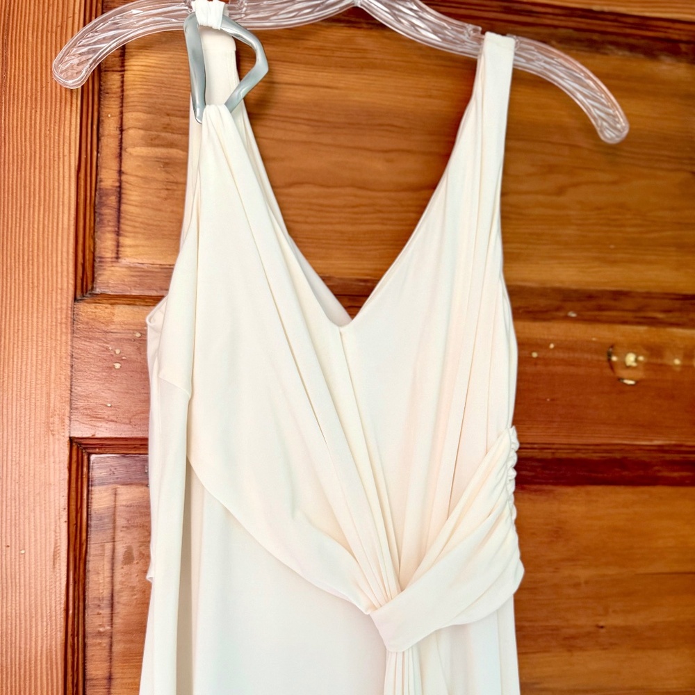 Halston Cream Gown